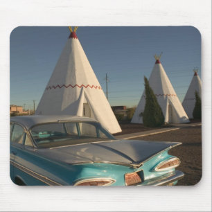Alfombrilla De Ratón NA, EE. UU., Arizona, Holbrook Ruta 66, Wigwam