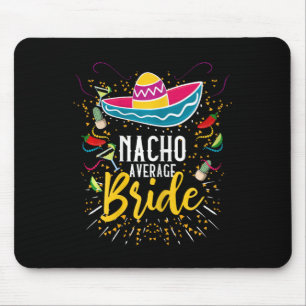 Alfombrilla De Ratón Nacho media novia Cinco De Mayo Fiesta Mexicana