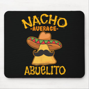 Alfombrilla De Ratón Nacho Promedio Abuelito Abuelo Abuelo Cinco D