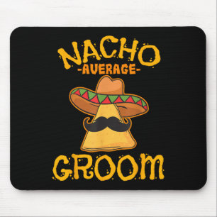 Alfombrilla De Ratón Nacho Promedio de Groom Marido de Dish Mexicano Ci