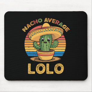 Alfombrilla De Ratón Nacho Promedio Lolo Coincidencia México Cinco De M