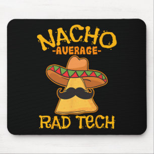 Alfombrilla De Ratón Nacho Rad Media Tecnólogo Radiológico Cin
