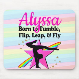 ALFOMBRILLA DE RATÓN NACIDO A TUMBLE, FLIP, LEAP Y FLOR