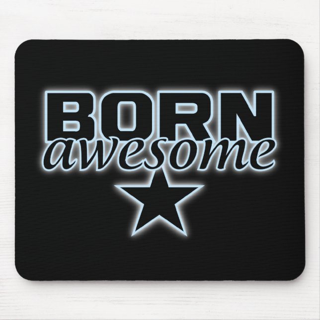 Alfombrilla De Ratón Nacido Awesome mousepad (Frente)