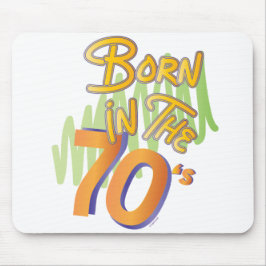 Alfombrilla De Ratón Nacido en los 70 de Guay Old AgeFun