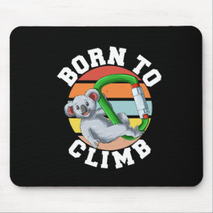 Alfombrilla De Ratón Nacido para escalar - Koala de escalada en bloque