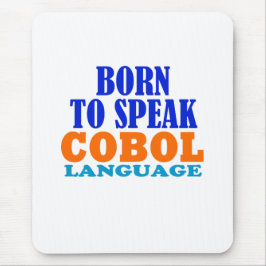 Alfombrilla De Ratón Nacido Para Hablar Lenguaje Cobol