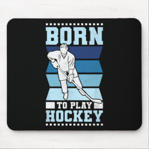 Alfombrilla De Ratón Nacido Para Jugar Hockey