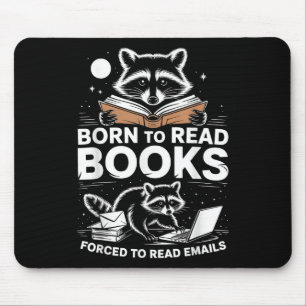 Alfombrilla De Ratón Nacido Para Leer Libros Forzados A Leer Correos El
