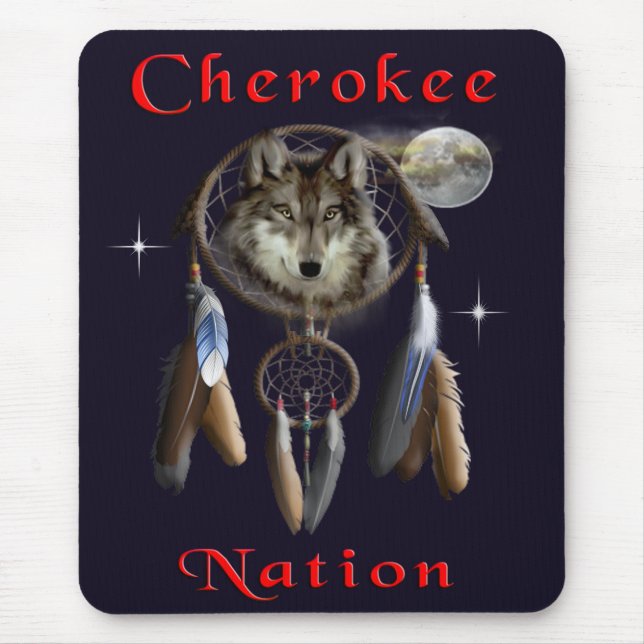 Alfombrilla De Ratón Nación de Cherokee (Frente)