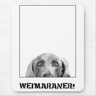 Alfombrilla De Ratón Nación de Weimaraner: ¡Weimaraner en una caja!