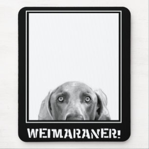Alfombrilla De Ratón Nación de Weimaraner: ¡Weimaraner en una caja!