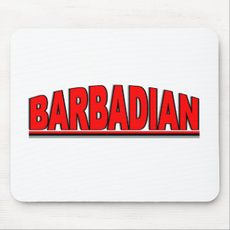 Alfombrilla De Ratón Nacionalidades - "Barbadian "