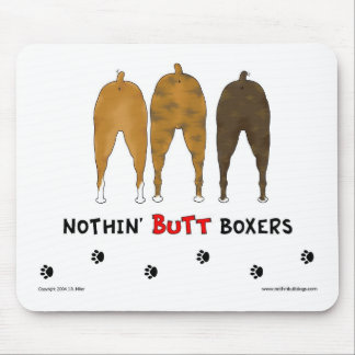 Alfombrilla De Ratón Nada empalma a los boxeadores Mousepad