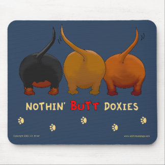 Alfombrilla De Ratón Nada empalma a los Doxies Mousepad