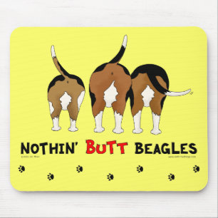 Alfombrilla De Ratón Nada empalma beagles