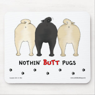 Alfombrilla De Ratón Nada empalma los barros amasados Mousepad