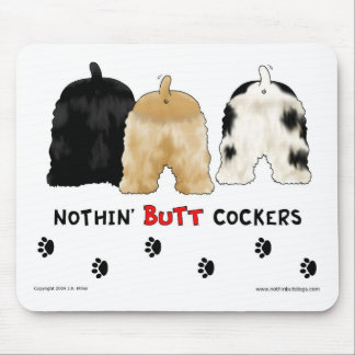 Alfombrilla De Ratón Nada empalma los cocker Mousepad