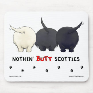 Alfombrilla De Ratón Nada empalma los escoceses Mousepad