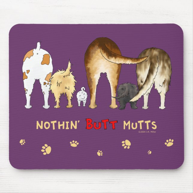 Alfombrilla De Ratón Nada empalma Mutts (Frente)