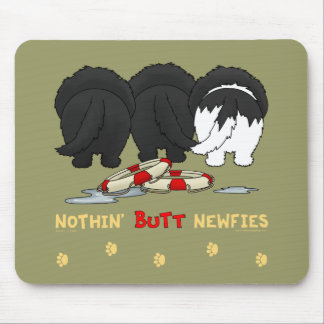 Alfombrilla De Ratón Nada empalma Newfies