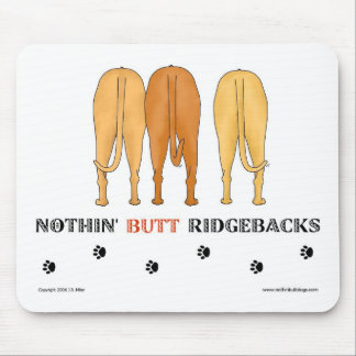 Alfombrilla De Ratón Nada empalma Ridgebacks Mousepad