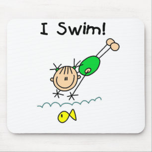 Alfombrilla De Ratón Nadada Mousepad del chica I
