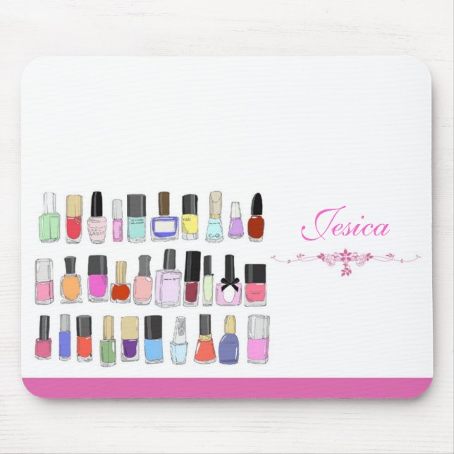 Alfombrilla De Ratón Nail polish bottles (Frente)