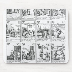 Alfombrilla De Ratón naipes Anti-católicos que conmemoran