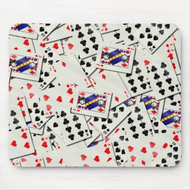 Alfombrilla De Ratón Naipes Mousepad (Frente)