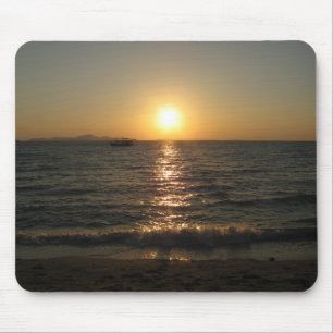Alfombrilla De Ratón Naklua Beach Sunset .. Pattaya, Chonburi, Tailandi