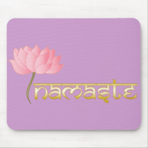 Alfombrilla De Ratón Namaste Lotus Mousepad