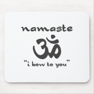 Alfombrilla De Ratón Namaste - Te Inclino