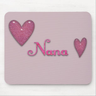 Alfombrilla De Ratón Nana con corazones