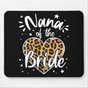 Alfombrilla De Ratón Nana de la Novia La Amé Primero Cute Leopardo H