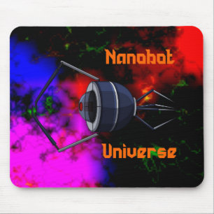 Alfombrilla De Ratón Nanobot Universe