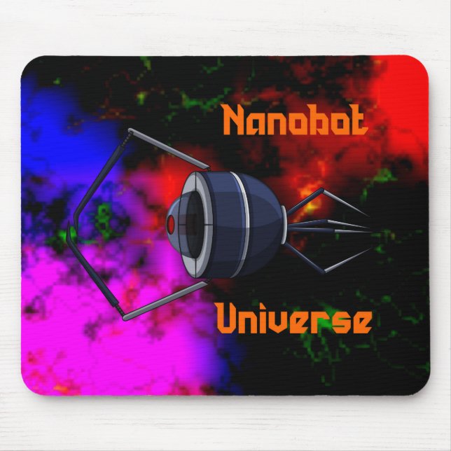 Alfombrilla De Ratón Nanobot Universe (Frente)