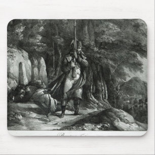 Alfombrilla De Ratón Napoleon en deber de centinela