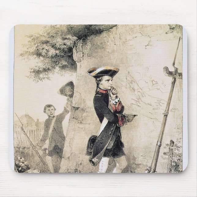 Alfombrilla De Ratón Napoleon I en la escuela militar (Frente)