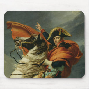 Alfombrilla De Ratón Napoleon que cruza las montañas 2