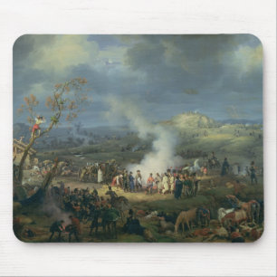 Alfombrilla De Ratón Napoleon que visita una vivac