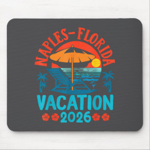 Alfombrilla De Ratón Nápoles Florida 2026 Vacaciones Familiares Playa V