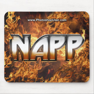 Alfombrilla De Ratón NAPP Mousepad - versión del fuego