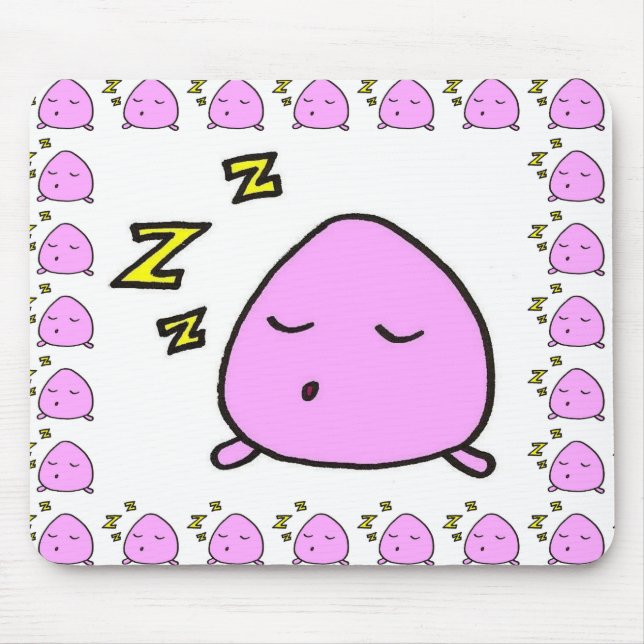 Alfombrilla De Ratón Napping Guy Mousepad (Frente)