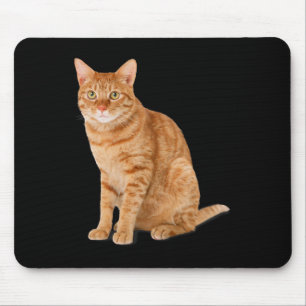 Alfombrilla De Ratón Naranja Cat Tab Funny Cat Parody Cat Lover Gift Ki