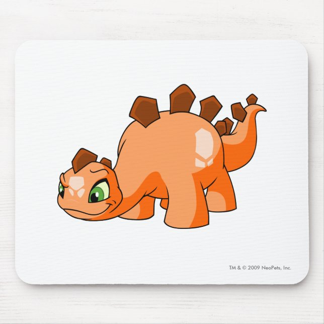 Alfombrilla De Ratón Naranja de Chomby (Frente)