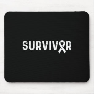 Alfombrilla De Ratón Naranja De Concienciación De Crps Sobreviviente De