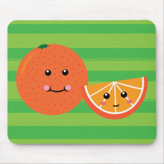 Alfombrilla De Ratón Naranja de corte