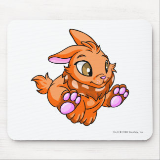 Alfombrilla De Ratón Naranja de Cybunny