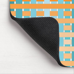 Alfombrilla De Ratón Naranja de degradado de plano